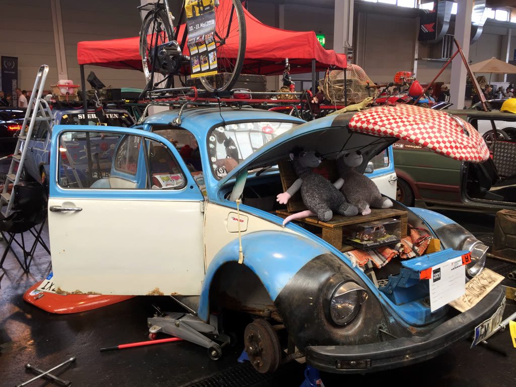 VW Käfer Rattenkarre Rattenauto