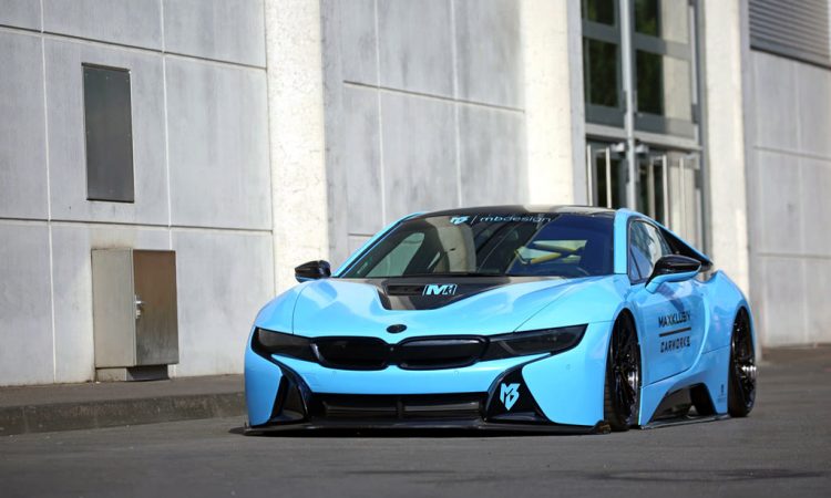 BMW i8 Tuning Folierung