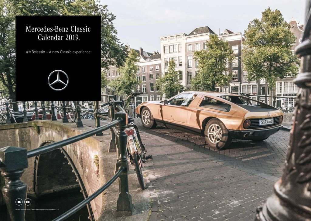 Mercedes-Benz Classic Kalender 2019