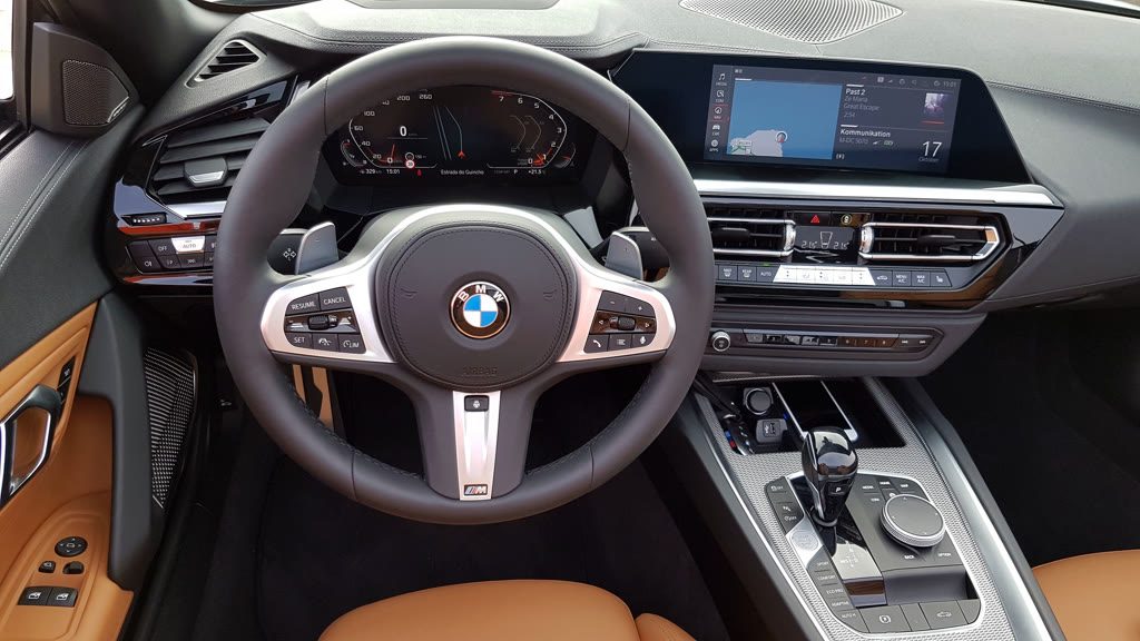 Probefahrt mit dem neuen BMW Z4 2 Probefahrt mit dem neuen BMW Z4 Innenraum