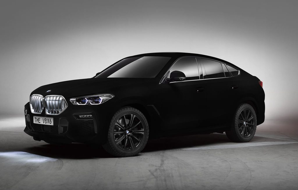 BMW X6 Vantablack