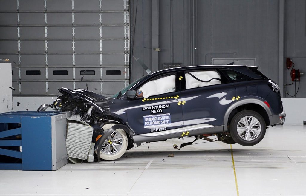 Hyundai NEXO Brennstoffzelle Crash