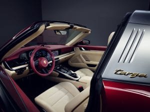 Porsche 911 Targa 4S Heritage Innenraum