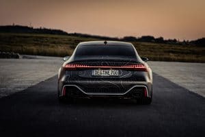 Audi RS7 Tuning Folierung schwarz