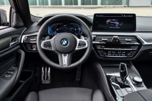 BMW 545e x-Drive Innenraum