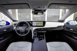 Brennstoffzelle Toyota Mirai Innenraum