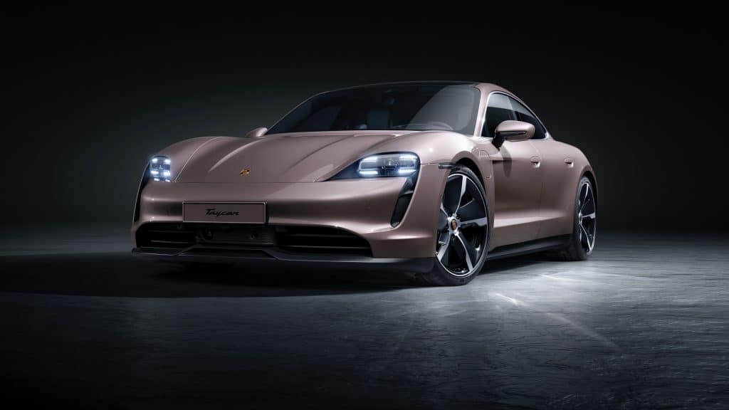 Elektrische Sportlimousine Porsche Taycan 2021