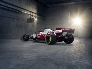 Alfa Romeo Formel 1 Rennwagen 2021