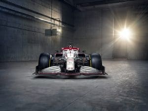 Alfa Romeo Formel 1 Rennwagen 2021
