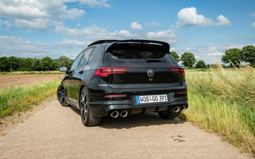 VW Golf R Test