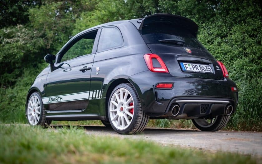Abarth 695 Esseesse Test Fahrzeug