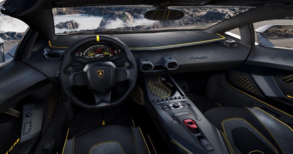 Lamborghini Auténtica Innenraum