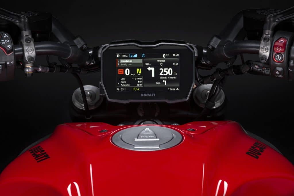 Ducati Turn-by-Turn-Navigation