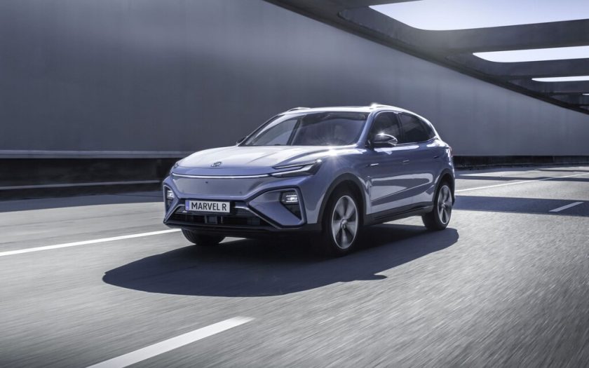 MG Marvel R AWD Test Fahrzeug