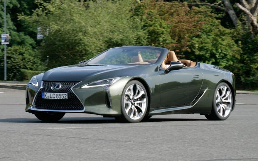 Test Lexus LC 500 Cabrio