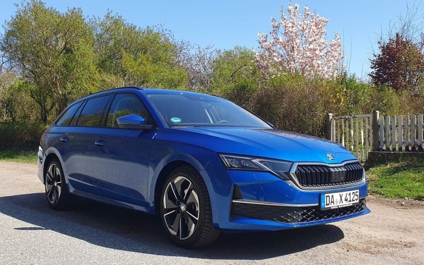 Skoda Octavia Combi Test 2025 Fahrzeug