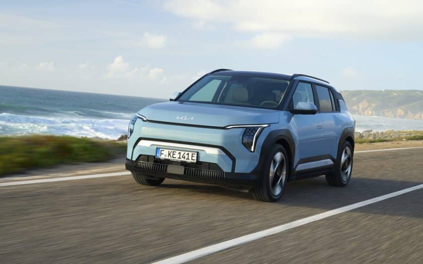 Kia EV 3 Test Fahrzeug