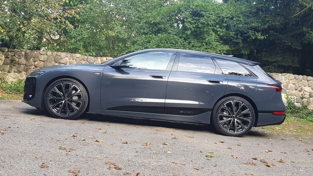 Audi A6 Avant e-Tron Performance Test Fahrzeug