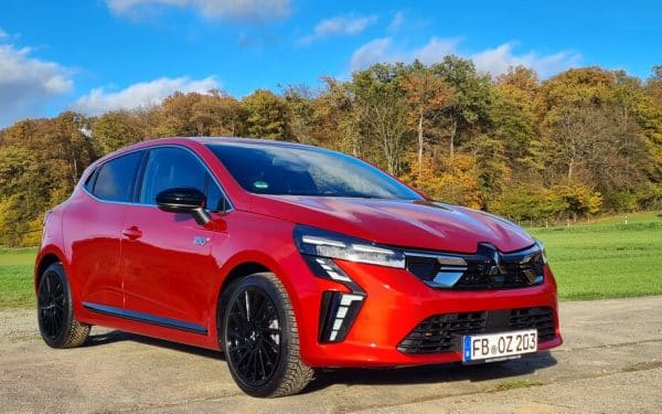 Mitsubishi Colt Hybrid Test Fahrzeug 1