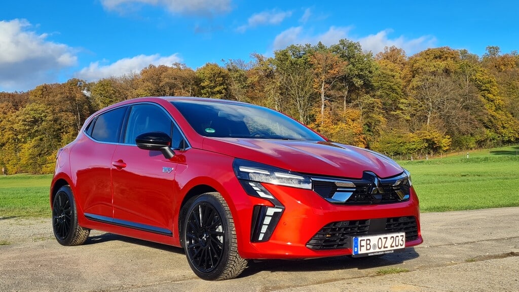 Mitsubishi Colt Hybrid Test Fahrzeug 1