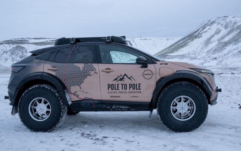 Nissan Ariya Expeditionsfahrzeug