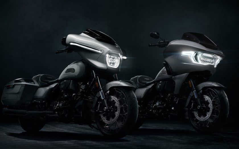 Harley-Davidson CVO Street Glide und CVO Road Glide.