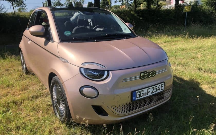Fiat 500e Cabrio