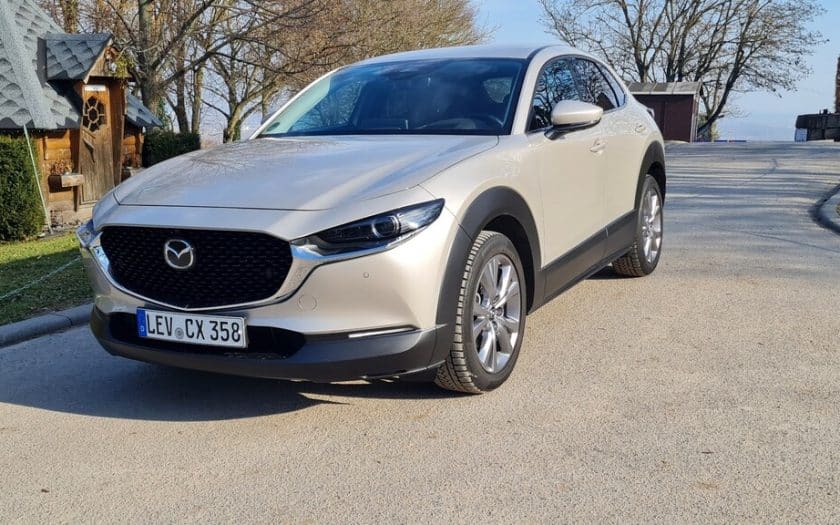 Mazda CX-30 e-Skyactiv G140 Test Fahrzeug