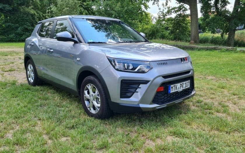 KGM Tivoli Test Fahrzeug 1