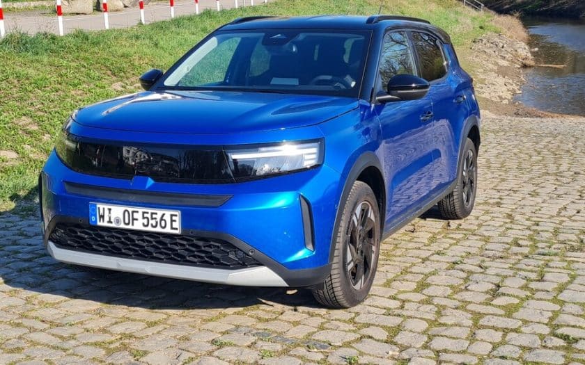 Opel Frontera Electric Test Fahrzeug