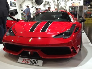 Capristo Auspuff Ferrari Essen Motor Show