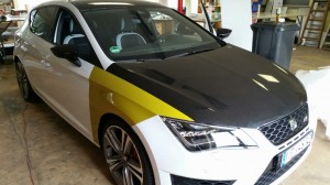 Seat Leon Cupra Folierung     