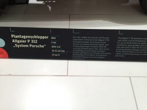 Porsche Plantagenschlepper Allgeier P312