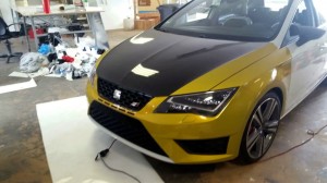 Seat Leon Cupra Folierung Front3  