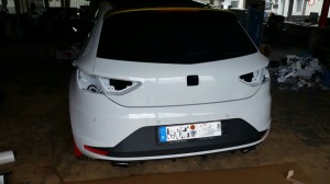 Seat Leon Cupra Folierung Heck  
