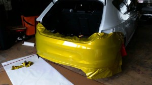 Seat Leon Cupra Folierung Heck2  