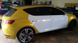 Seat Leon Cupra Folierung Seite4   