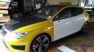 Seat Leon Cupra Folierung Seite8   