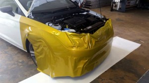 Seat Leon Cupra Folierung Stossstange   