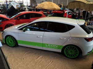 Seat Leon Folierung lemon lime Dekor           