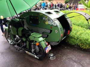 BMW Motorrad Seitenwagen Wohnwagen