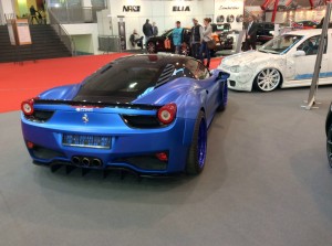 Folierung Tuning Ferrari            