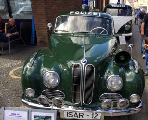 BMW Oldtimer Polizeiauto